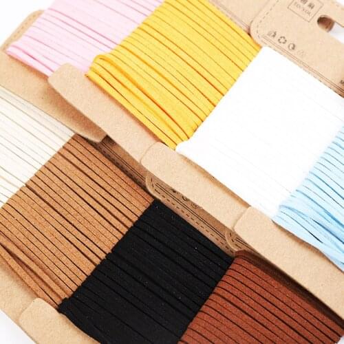 5 yard Double-faced woven bracelet necklace rope DIY Wedding Birthday Wedding Decoration Rattan Gift Bouquet Packaging Rope 2mm