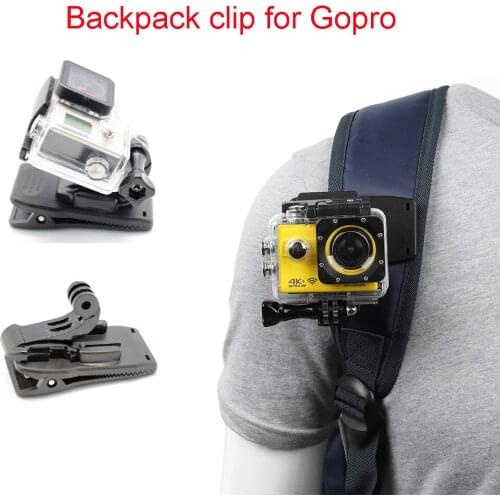 Gopro Backpack Holder Mount Clip Stand bracket Adapter Stabilizer For GOPRO9 8 7 Handheld Aerial gimbal actionCamera Accessories