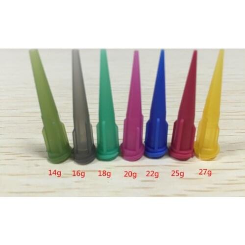 TZ-TT all plastic oblique dispensing needle industrial glue needle nozzle dispensing machine drop head dispensing supplies