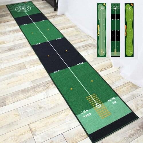 300x50CM Indoor Outdoor Training Golf hitting Carpet Mini Putting Ball Pad Practice Mat Washable Anti-Slip Practice Golf Mat