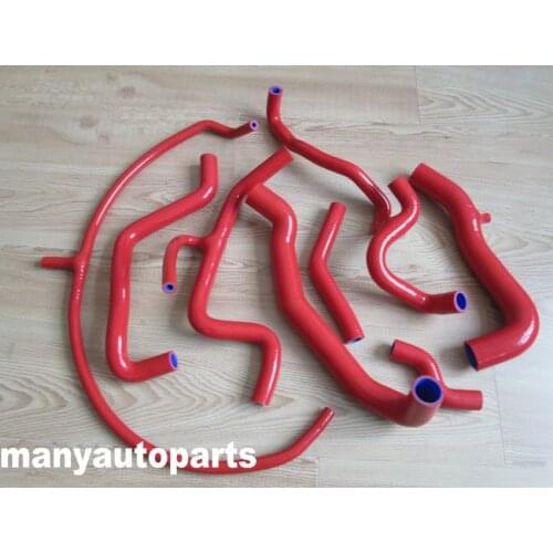 RED SILICONE COOLANT HOSE FOR VW GOLF/JETTA MK3 A3 VR6 2.8/2.9 AAA/ABV ENGINE NON-US