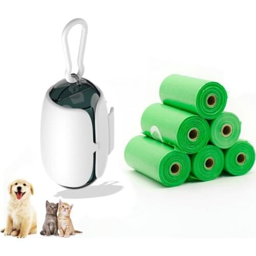 Fashion Portable Dog Poop Bags Pet Dog Poop Bags Dispenser Puppy Pick Up Poop Bag Holder Pet Dog Accessories Dog Bags