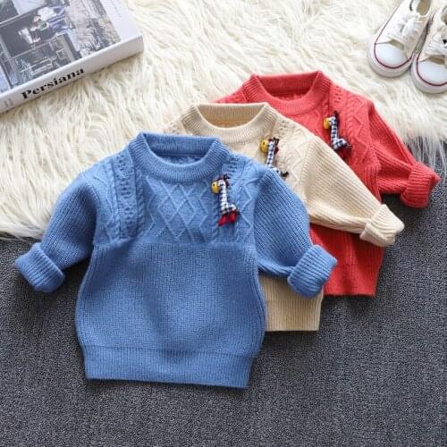 Solid Spring Autumn Tops Boys Sweater Jacket Coat Kids Overcoat Outwear Teenager Children Clothes School Gift High Quality