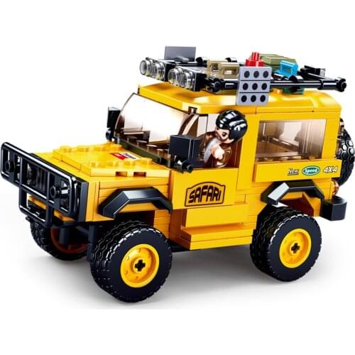ORV Off-Road Vehicle Jaeger League Racing Car Building Bricks Blocks Classic Educational Model Kit Toys For Kids Boys Girls Gift