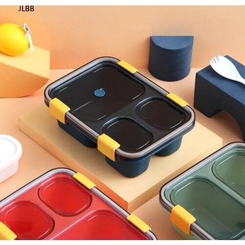 Portable Outdoor Bento box japanese style food storage containers Leak-Proof lunch box for kids with Soup Cup Breakfast Boxes