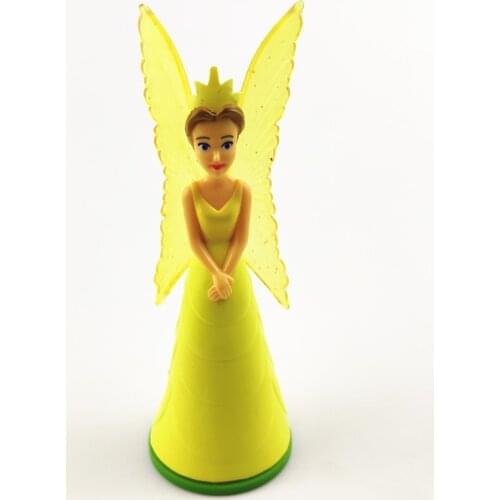 Disney Movie Anime Cartoon Tinker Bell PVC Model Toys Scenario Decorations 11.5cm