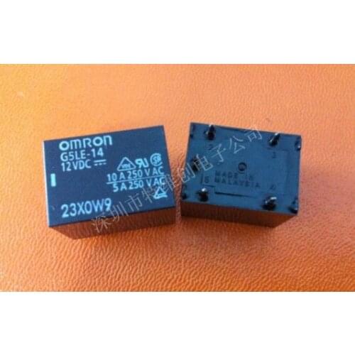 Power relay G5LE-1-DC12V 10A / 250VAC