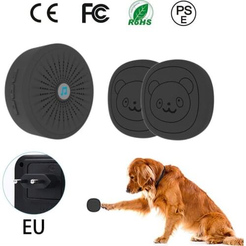 Dog Training Door Bells Dog Door Bell With Wireless Touch Dog Bells For Potty Training Housebreaking Wireless Door Bell