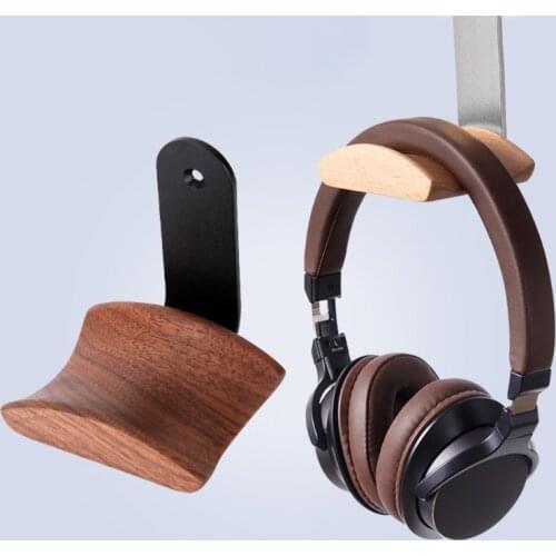 Universal Headphone Stand Holder Wall-mounted Headset Hanger Hook Bracket Rack 53CC