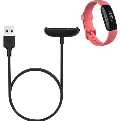 USB Charging Cable Cord Dock Charger Adapter Wire For Fitbit Inspire 2 Smartband Wristband Inspire2 Smart Bracelet Accessories