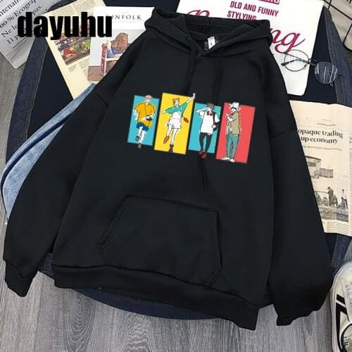Manga Japanese Anime Jujutsu Kaisen Hoodies Men Women Yuji Itadori Cartoon Sweatshirts Kawaii Gojo Satoru Graphic Streetwear