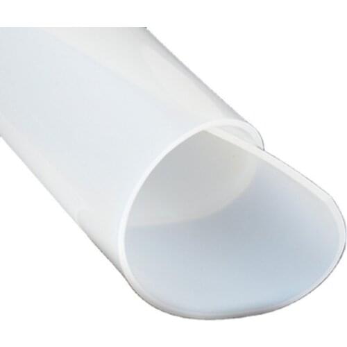 1.5mm/2mm/3mm/4mm/5mm/6mm/8mm High Quality milky white Silicone Rubber Sheet For heat Resist Cushion Size 500x500mm