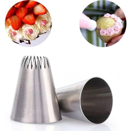 JOINHOT 1PC Pastry Tips Ice Cream Tool Icing Piping Nozzles Cake Decorating Baking Mold