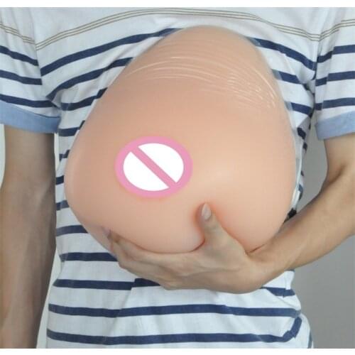 12Kg/pair Crossdresser Artificial Boobs Enhancers Super Silicone Breast Forms Huge Fake Breast For Drag Queen Transgender