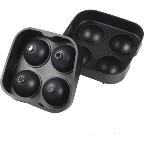 3D round ball Silicone Mold Ice Cube Maker Chocolate Mould Tray Ice Cream DIY Tool Whiskey Wine Cocktail Ice Cube Best Sellers