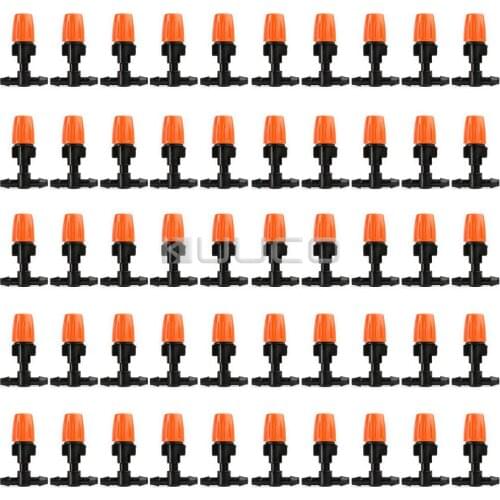 50 PCS/LOT Nozzle/Misting Nozzle/Sprayer/Drip Sprinkler/Mist Sprinkler for Public Green Spaces/Gardening/Agricultural etc