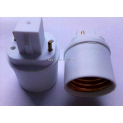 Best Price 10pcs/lot G24 To E27 Socket Base LED Halogen Light Bulb Lamp Adapter Converter Holder