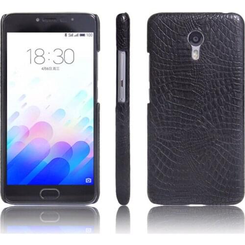 Meizu M3 Note M3Note Case Crocodile Grain PU+PC Skin Back Cover Hard Phone Case for Meizu M3 Note M3Note Hard Cover Protector