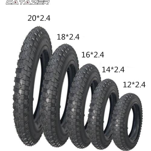 Kids' Bike Tyre 12/14/16/18/20 X2.4 BMX Tire Bike Tire Children Bicycle Tire Bike Parts