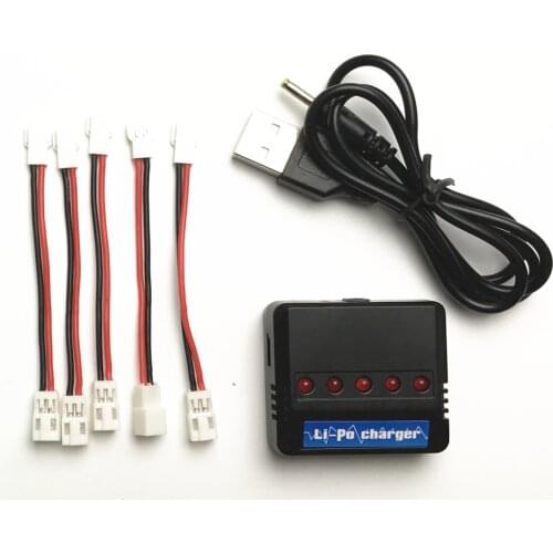 Helicopter for Wltoys V911 V911-1 V911-2 F929 F939 H36 E010 X5C X5SW X5SC X5S Battery 5 in 1 Charger