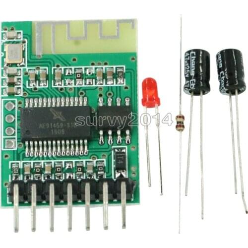 DIY Electronics Kit Bluetooth Audio Stereo Wireless Speaker Receiver Module Board Power Amplifier Modified Bluetooth 4.0 5V