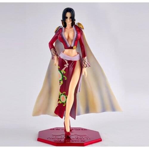 ONE PIECE Doll Boa Hancock 25CM Red Statue PVC Action Figure Collectible Model Toys Boxed F96