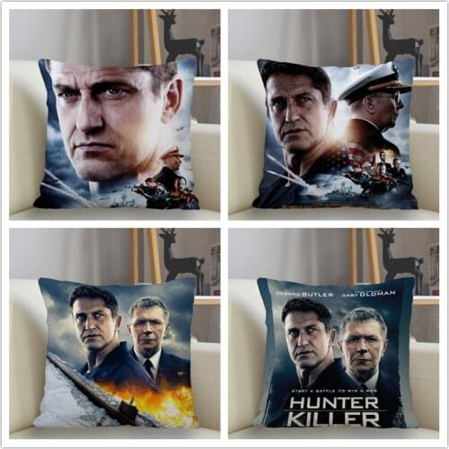 Musife hunter killer Pillowcase Custom Square Pillow Cover Case Zipper Pillowcase 35*35,40*40,45*45cm Drop Shipping