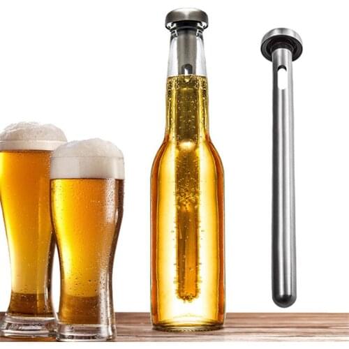 Stainless Steel Whisky Cooling Rods Bar Supplies Creative Beer Cooler Ice Stick Barware Household Kitchen Wine Cabinet Tools