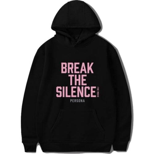 New Fashion K Pop Clothes BREAK THE SILENCE Hoodie Sweatshirts Pullovers Women/men Long Sleeve Hooded Tops Kpop K-pop Hoody