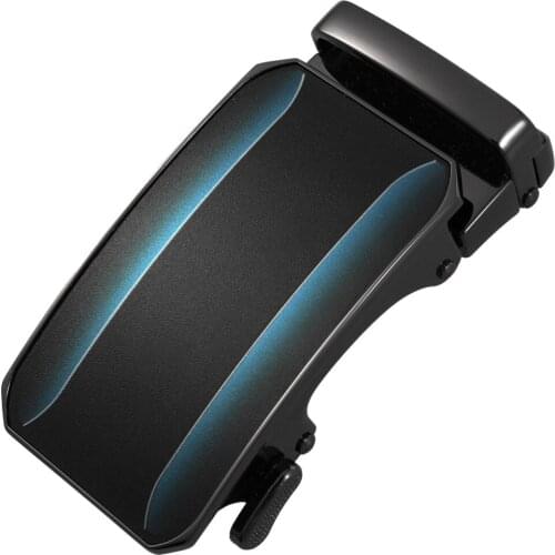 New Mens Business Alloy Automatic Buckle Unique Men Plaque Belt Buckles for 3.5cm Ratchet Men Apparel Accessories LY136-23751