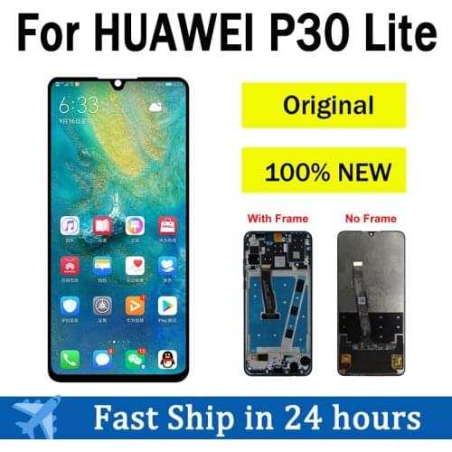 AUMOOK LCD Screen for HUAWEI P30 Lite LCD Display Touch Screen for HUAWEI Nova 4e MAR-LX1 LX2 AL01 LCD Screen Digitizer Assembly