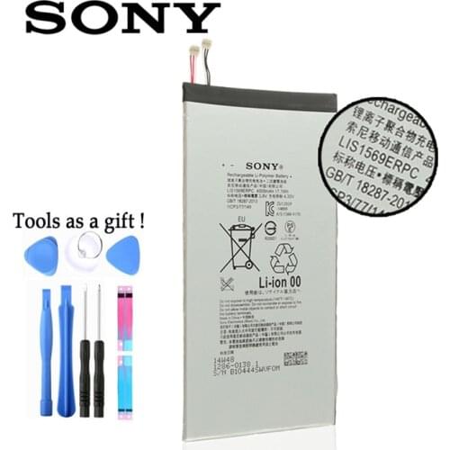 Original SONY LIS1569ERPC Battery For SONY Xperia Z3 Tablet Compact 4500mAh Authentic Tablet Replacement Battery