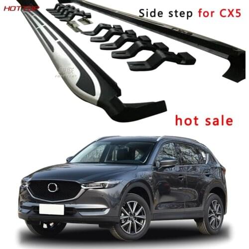 New Arrival For Mazda CX5 2020 Running Board Side Step Bar Pedals Excellent Aluminum Alloy+ABS To Asia