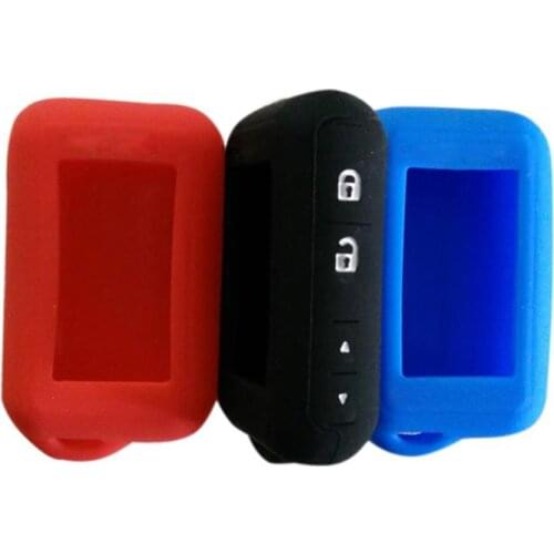 E90 Keychain Case Silicone Cover For Starline E90 E60 E91 E61 E63 E65 E85 E92 E95 E96 Car Anti-Theft lcd Remote Control
