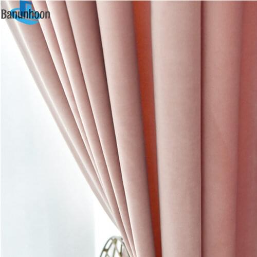 Sale Cortinas Dormitorio Thick Velvet Thermal Insulating Light For Bedroom Shading Cloth Drapes Living Room Luxury Fabric