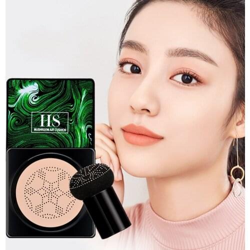 Mushroom Head Air Cushion BB Cream Foundation Cream for Face Makeup Concealer Cushion for Face Comestics Make Up Cushion Compact