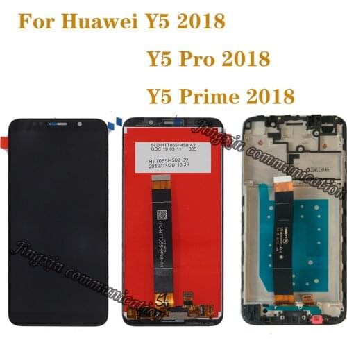 For Huawei Y5 2018 DRA-LX2 L21 L01 LCD Display Touch Screen Digitizer Assembly For Huawei Y5 Pro Y5 prime 2018 LCD Repair kit