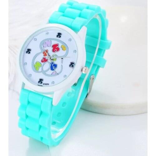 2021 New Brand Bear Luxury Fashion Quartz Ladies Silicone Watch Reloj Mujer Womens Watches Clock Relogio Feminino Hot sale