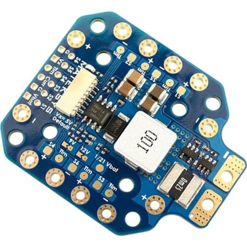 30.5x30.5mm 20x20mm MATEK PDB-HEX 2-12S 5A 5V/9V/12V BEC Power Distribution Board PDB for RC Multirotor X-CLASS Airplane Drones
