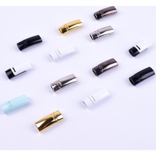 4 pieces/pair of metal lace buckle magnetic buckle shoe accessories metal lace lock DIY sports shoe lace kit metal lace buckle