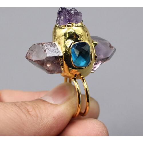 AIPIAODEGUAIGUAI Rings With Diamonds