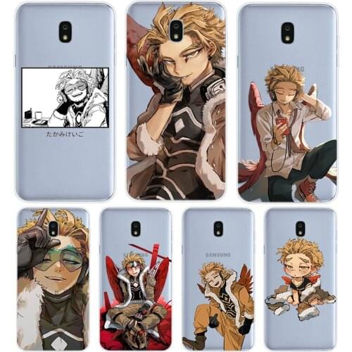 BNHA Hawks Coat Anime For Samsung Galaxy J8 J7 Duo J6 J5 Prime J4 Plus J3 J2 Core 2018 2017 2016 Phone Case Cover