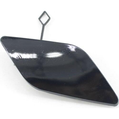 Black Tow Hook Cover Car Protection Bumper Cap For Mercedes Benz E-Class Front Replacement