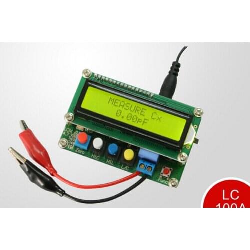 Digital L/C Inductance Capacitance LCD Display Meter High Precision LC100-A NEW