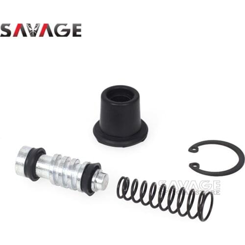 For KAWASAKI Z900 Z800 Z650 Z125 ZX6R ZX10R ER6N NINJA 650 VERSYS Rear Brake Master Cylinder Piston Spring Seals Set Repair Kit