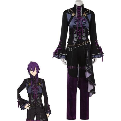 Game Ensemble Stars Distorted Heart Ayase Mayoi Cosplay Costume Halloween Carnival Uniforms Top Pants Custom Made