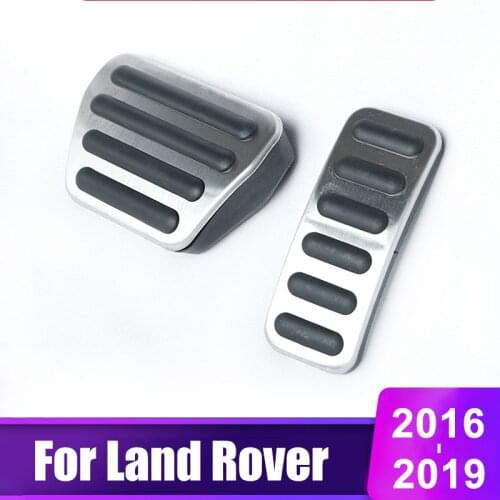 Car Accelerator Brake Pedals Cover For Land Rover Range Rover Sport Vogue Discovery 3 4 LR3 LR4 L405 L494 L462 2014-2018 2019