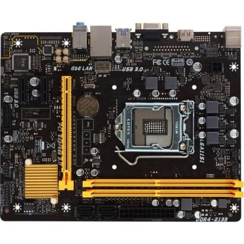 For Biostar H110MH PRO D4 DDR4 Original NEW H110 Motherboard LGA 1151 support G4560 SATA3 32G USB3.0 Micro-ATX
