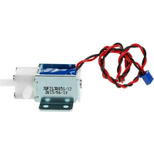 12V Normally Open Electric Control Solenoid Discouraged Air Water Valve