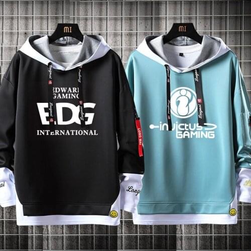 STOCK Game LOL World Finals S11 LG G2 RNG TES EDG WE Team Clothes LOL Coat Sizes M-4XL 2021 New